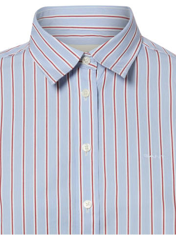 Gant Hemdbluse in hellblau mehrfarbig