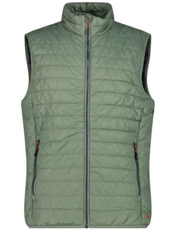 cmp Funktionsweste MAN VEST FIX HOOD in Grün