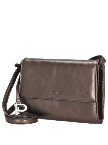 PICARD Auguri - Umhängetasche 19 cm (rot-lack) in altsilber