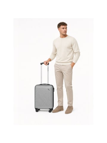 Check.In Paradise 2.0 4 Rollen Kabinentrolley S 55 cm mit Dehnfalte stone grey