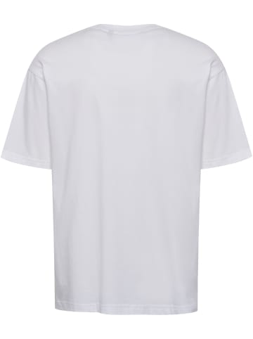 Hummel Loose-fit T-Shirt aus Baumwolle in Weiß-3