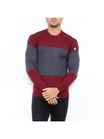 HopenLife Pullover DULIVERT in Bordeaux