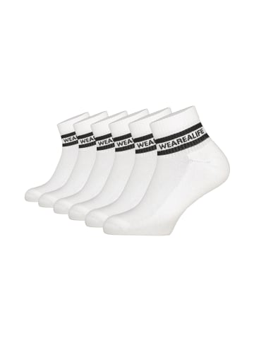 alife and kickin Socken 6 PACK - RikaAK in brilliant white