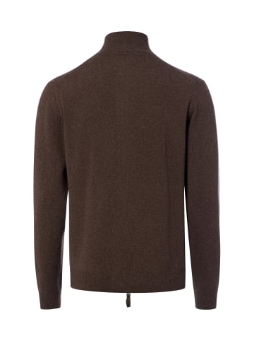 Gant Strickjacke in schoko - 0001