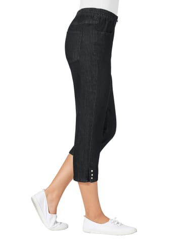 WITT WEIDEN Capri-Jeans in black-denim