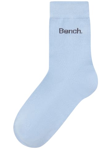 Bench Basicsocken in 2x marine, 2x beige meliert, 2x rosa, 2x hellblau