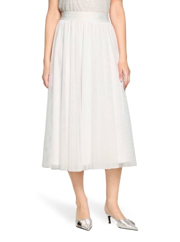 Vera Mont Tüllrock im Layer Look in Rohweiß