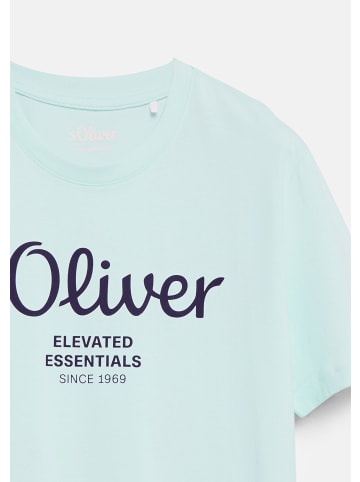 s.Oliver T-Shirt in 64D1_helles türkis