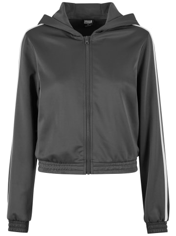 Urban Classics Urban Classics Ladies Cropped Track Jacket in magnet