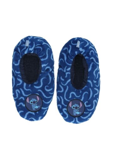 Disney Pantoffel mit Antirutsch Blau
