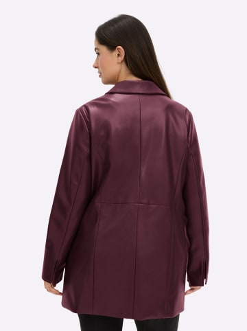 sheego Jacke in burgund
