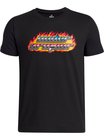 Under Armour Sportshirt "Flame Women T-Shirt" in Schwarz