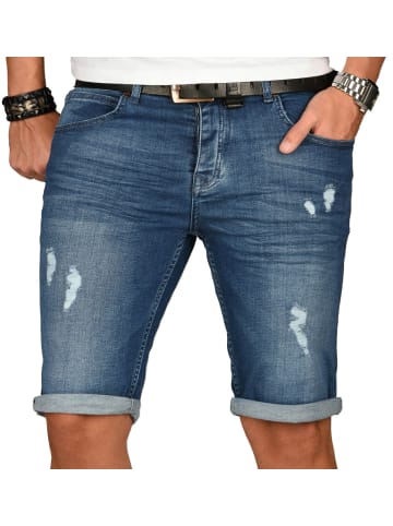 Alessandro Salvarini Salvarini-Shorts-Multi2 in Dunkelblau