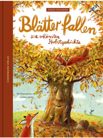 Kindermann Buch - Blätter fallen