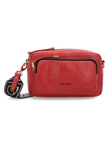 PICARD Soulmate Umhängetasche Leder 20 cm in lipstick