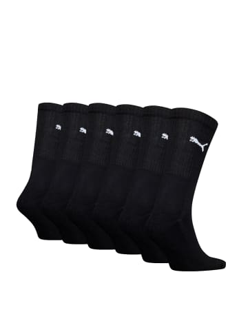 Puma Socken PUMA UNISEX CREW SOCK 6P ECOM in 200 - black