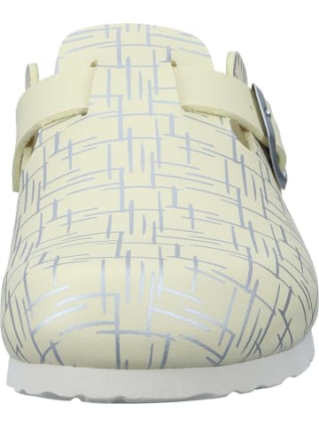 Dr. BRINKMANN Clogs ohne Absatz in hellgelb