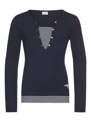 Kangaroos Langarmshirt in marine