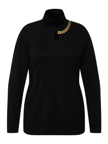 Ulla Popken Longshirt in schwarz