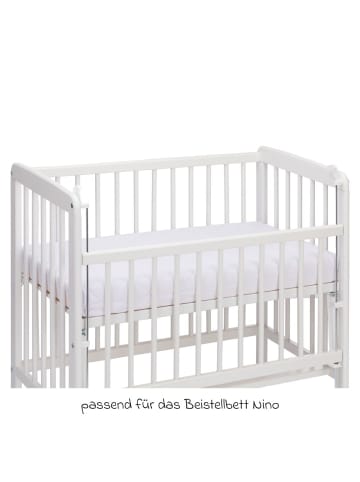 fillikid Matratze für Beistellbett Nino 555 90 x 45 in weiss