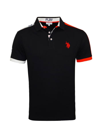 U.S. Polo Assn. Shirt 'USA Play' in schwarz