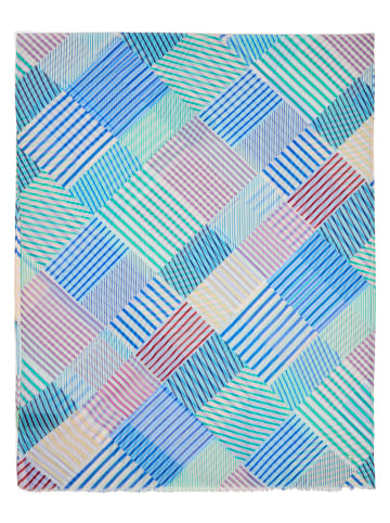 Codello Schal in blau türkis - 0001