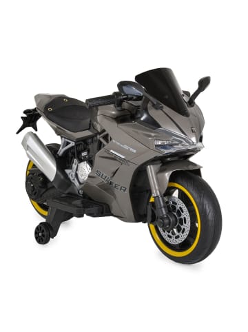 Moni Kinder Elektromotorrad Surfer in grau
