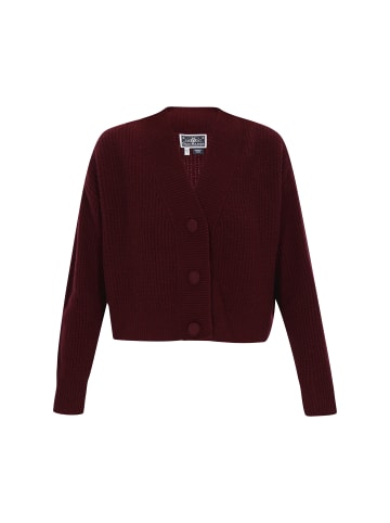 DreiMaster Maritim Cardigan in burgundy