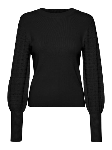 Vero Moda Strickpullover in Black