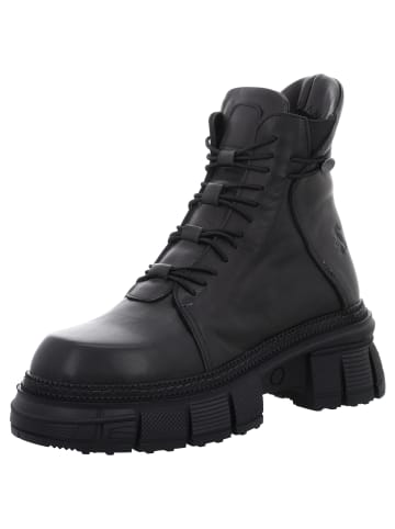 Mustang Schnürstiefelette in schwarz