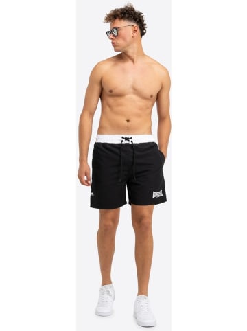 Lonsdale Short "Thorpe Beachshorts Normale Passform" in Schwarz