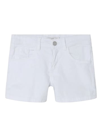 name it Mädchen Jeans Shorts - Coole Shorts für heiße Tage in Weiß-2