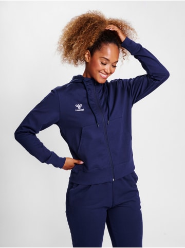 Hummel Reißverschluss Jacke Hmlgo Damen in MARINE