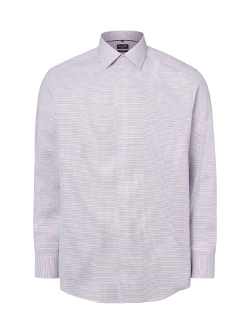 OLYMP  Hemd in rosa schwarz - 0001