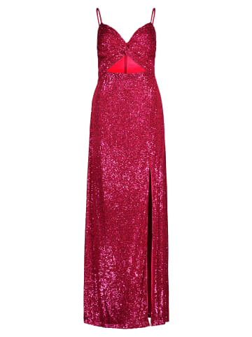 Vera Mont Abendkleid mit Pailletten in Rasberry Fizz