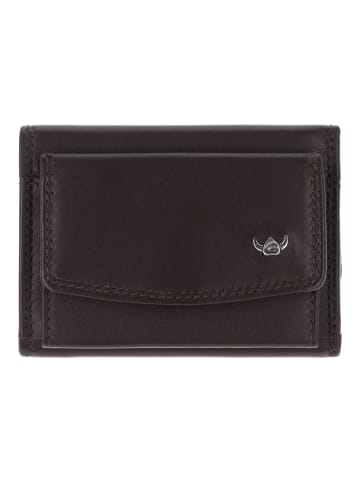 Golden Head Polo Geldbörse RFID Leder 9,5 cm dunkelbraun