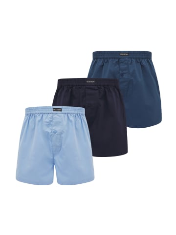 Lyle & Scott Boxer 3-Er Set in Pastellblau/Blau/Dunkelblau