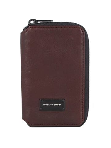 Piquadro Harper Geldbörse Leder 9 cm in dark brown