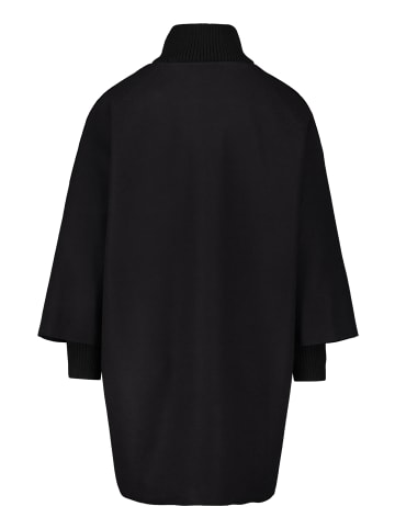 Betty Barclay Wollmantel mit Strickdetails in Schwarz