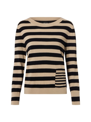 MARC CAIN SPORTS  Pullover in beige schwarz - 0001