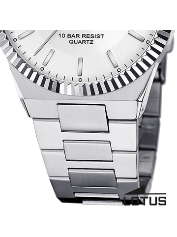 Lotus Chronograph-Armbanduhr Lotus Classic silber groß (ca. 40mm)