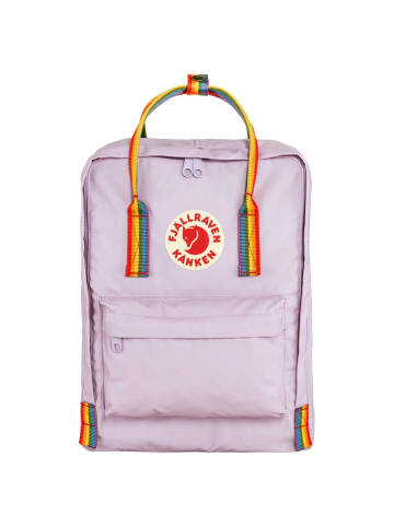 FJÄLLRÄVEN Kånken Rainbow - Rucksack 38 cm (cobalt blue) in pastel lavender-rainbow