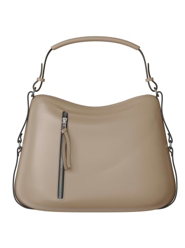 Kmisso Umhängetasche in D.Taupe - Schwarz