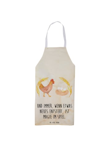 Mr. & Mrs. Panda Kochschürze Huhn Stolz mit Spruch in Vintage