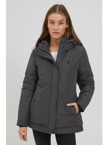 Oxmo Winterjacke OXJytte 21800040-ME Winterjacke mit Kapuze in Grau