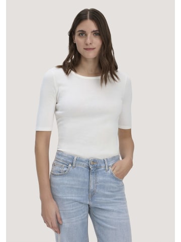 Hessnatur Softrib T-Shirt in naturweiss
