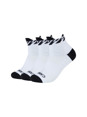camano Sport-Kurzsocke performance training light 3er Pack function in Weiß mix