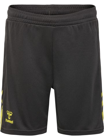 Hummel Hummel Kurze Hose Hmlactive Multisport Kinder Atmungsaktiv Schnelltrocknend in OBSIDIAN/SULPHUR SPRING