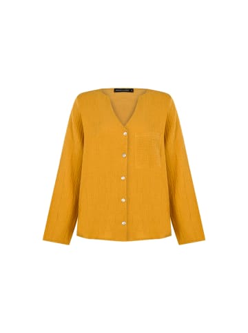 Freshlions Freizeitbluse Bailey in mustard