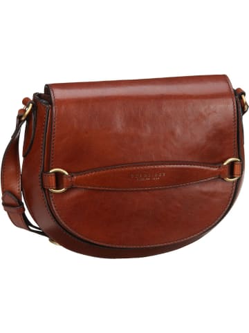 The Bridge Saddle Bag Bettina Crossbody 3722 in Marrone/Oro